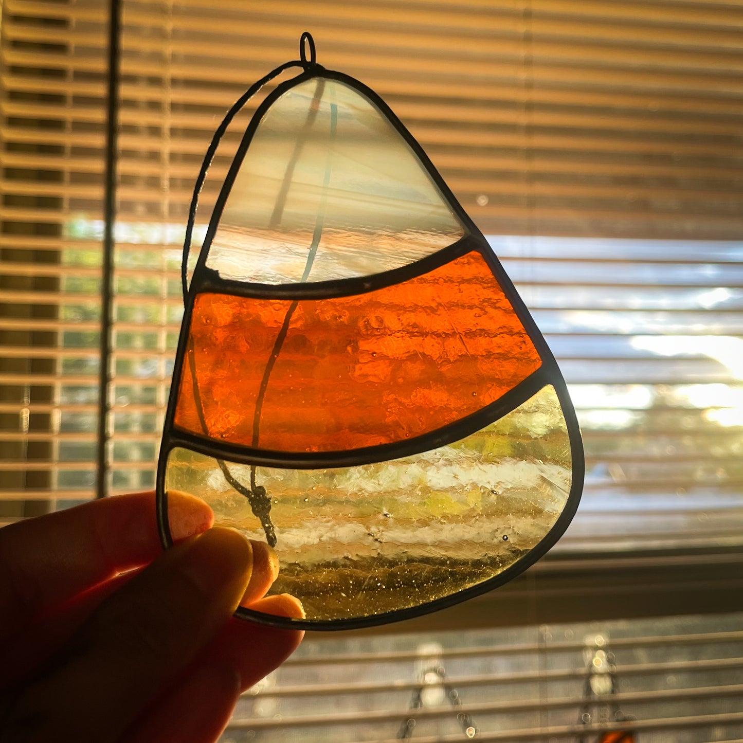 Candy Corn Suncatcher